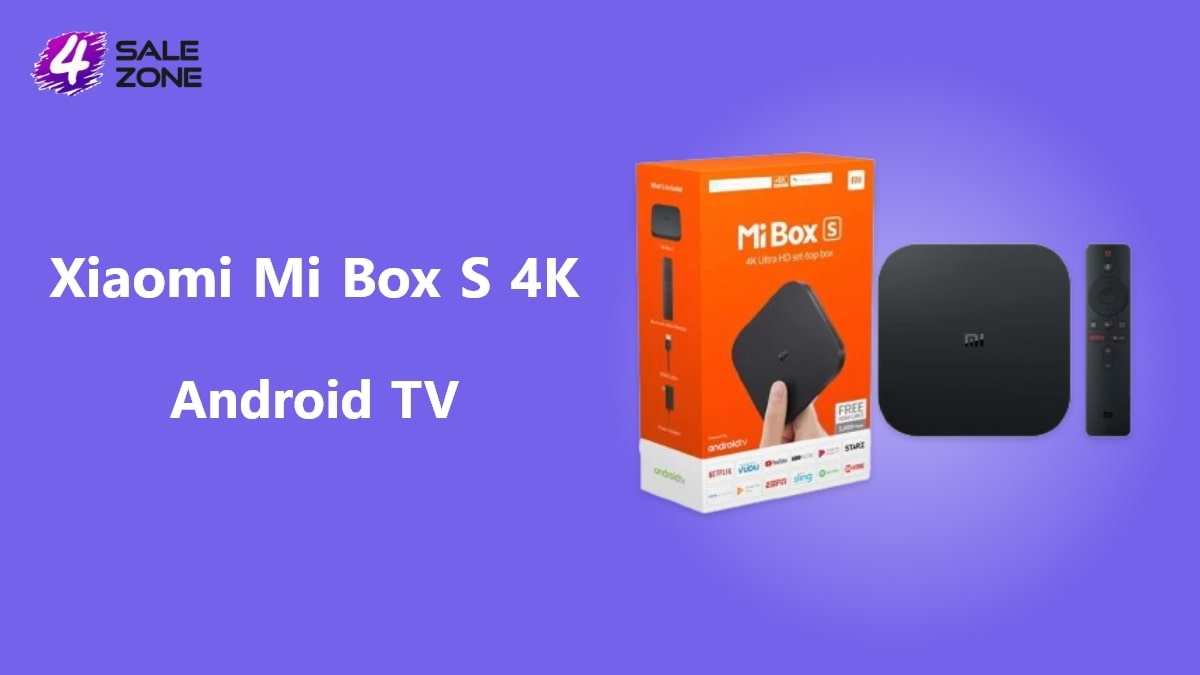 رسيفر Xiaomi Mi Box S 4K Android TV