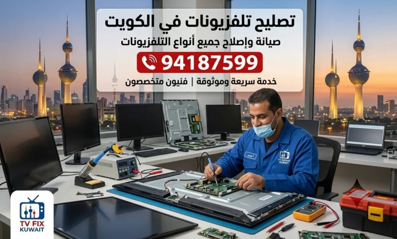 تصليح تلفزيونات وشاشات الكويت
