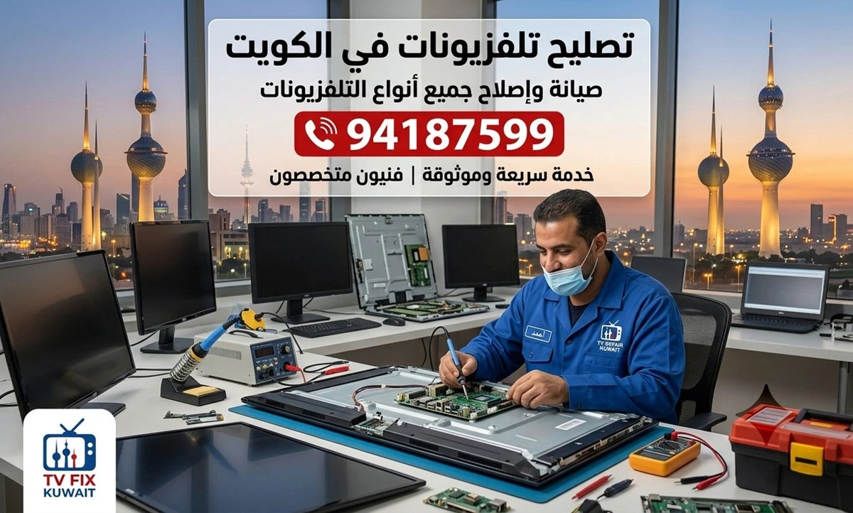 تصليح تلفزيونات وشاشات الكويت